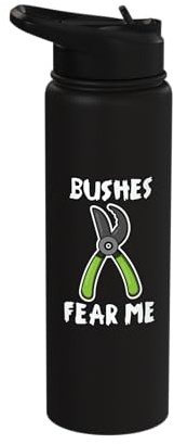 Plant Lover Secateurs Gardening Garden Gardeners Stainless Steel Insulated Water Bottle