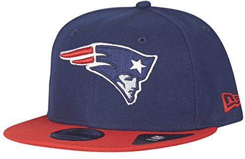 New Era Team Snap 9Fifty Snapback Cap New England Patriots Dunkelblau Rot, Size:S/M