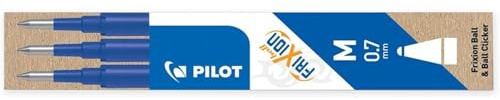 Pilot Blue Frixion Pro Erasable Rollerball Pen Refills (Pack of 3)