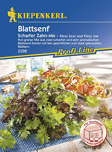 Kiepenkerl 2398 Blattsenf Scharfer Zahn-Mix (Blattsenfsamen)