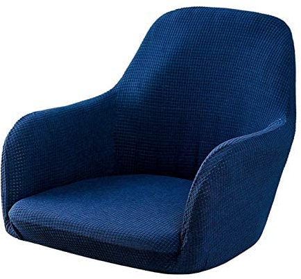 Tubayia Stretch Stuhlbezug Stuhlhusse Stuhl Abdeckung Schonbezug für Esszimmer, Büro (Navy)