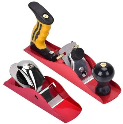 MIUYTRN Juego de cepillos de mano for madera, herramienta manual, cepillo de bloque for proyectos de recorte, carpintería europea, carpintero, modelismo de bricolaje, cepilladora cuicui