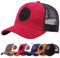 Enwokran Baseballkappe Herren Einstellbare Masche Rückseite Baseball Hut, Sommerhut Sonnenhut Sportlicher Draußen Kappen Hüte Gestickte Verstellbar Sonnenschutz Basecap (Rot)