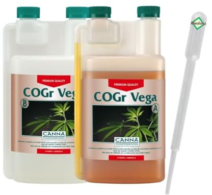 Canna COGr Vega A&B 10 litro - Abono hidropónico Sustrato de coco Cultivo de coco en interiores