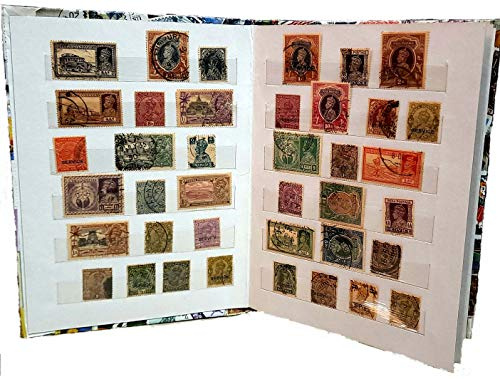 Stamp Album +100 Different Old Antique Pre Independence Original British India Stamps 1837-1947 Rare Set