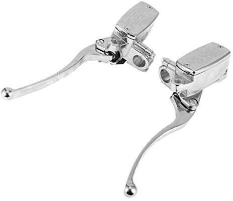 Leapiture Hydraulic Brake Clutch Master Cylinder Pump Lever Universal Replacement for Motorcycle with 7/8in Handlebars
