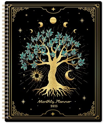 2026 Monthly Planner - Monthly Planner/Calendar 2026, from January to December, 8.75'' x 11'', 12-Months Planners With Tabs, Inner Pocket