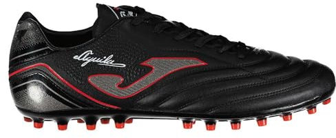Joma Aguila AGUW2301AG Bota Fútbol Césped Artificial Negro/Rojo (45)