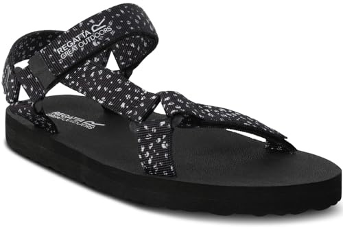 Regatta - Sandales LADY VENDEAVOUR - Femme (39 FR) (Noir/Blanc)