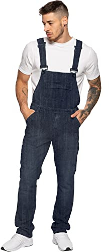 989Zé ENZO Mens Denim Jeans EZD390 Designer Cotton Dungarees Overalls Heavy Duty Waist Sizes 30-50 DSW 34 R