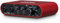 BOMGE 22S USB Audio Interface SOLO Red with XLR/48V Phantom Power,32Bit/192kHz High-Fidelity, for Studio Audio Mixer Interface for Guitarist, Vocalist, Podcaster, Producer, Plug and Play
