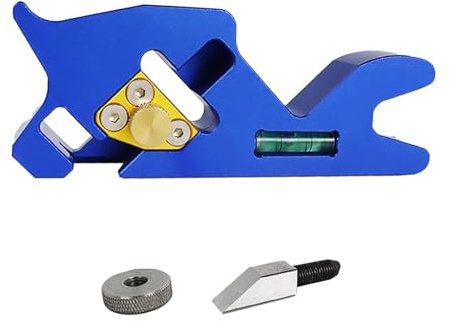 Rallador manual de 45 ° para biselado, herramienta manual con biselado de 45 ° - cepilladora de bloques ajustable para carpintero para recortar carpintería, carpintería, biselado