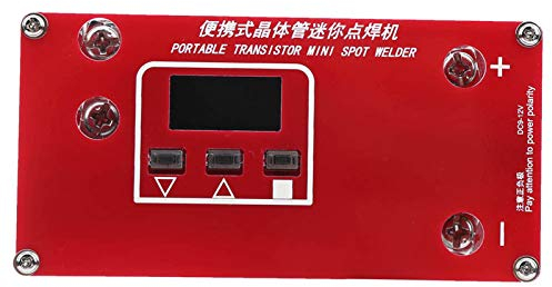 Hililand Mini-Punktschweißgerät, tragbarer Transistor-Punktschweißgerät, kann Batterie, Kondensator, mehrere Stromquellen sein
