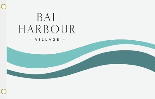 U24 Drapeau Bal Harbour Floride 90 x 150 cm