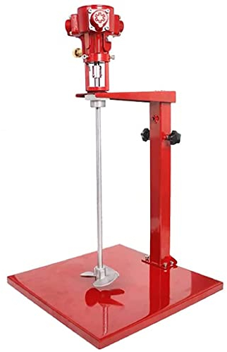 Tragbare Rührwerk Betonmischer, Pneumatischer Farbmischer-Rührer, Mörtel-Fugen-Gips-Farbmischer Rührwerkzeug Mit 5 Gal/20 L, Automatischer Hubmischer Aus Edelstahl