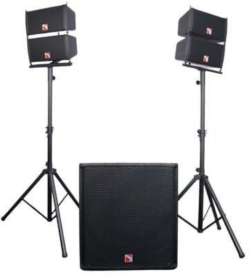 Intimidation Intimidator 3 18 Line Array 3200W Komplett-Soundsystem