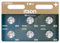ITSON, CR2032 Piles Bouton, 3V, Lot de 6, idéales pour AirTag, Les clés de Voiture, Les Montres et Les cardiofréquencemètres