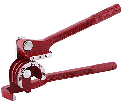 3 In 1 180 Degree 1/4inch 5/16inch 3/8inch Aluminum Alloy Tube Bender Heavy Duty Pipe Bending Tool Tubing Bender Pipe Bender 15mm and 22mm,