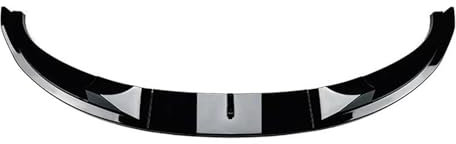 YSQHSODS Becquets Avant Kit De Carrosserie De Lèvre De Pare-Chocs Avant Voiture pour BMW Série 5 E60 E61 pour M5 2005-2010 Séparateur De Becquet ABS Avant Spoiler Avant(Noir Brillant)