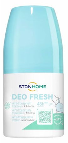 Stanhome – Crème déodorante Roll On 50 ml Déodorant, anti-transpirant