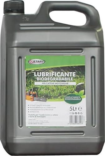 START Lubrificante Biodegradabile per Catena Motoseghe 5L - Olio Ecologico Alta Prestazione per Protezione Ottimale, Sostenibile e Ideale per Uso Prolungato