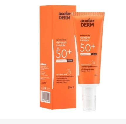 Gel Facial Invisible SPF50+
