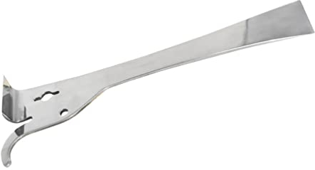 Yardwe Edelstahl Entdeckelungsgabel Bienen Gabel Doppelkopf Bienenzucht Nadel für Imker Werkzeuge Imkereiausrüstung Zubehör