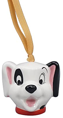 Disney 101 Dalmatians Hanging Tree Decoration - Patch - 7.4cm x 4.8cm x 5.7cm - Ornament - Disney Christmas Tree Decorations - 101 Dalmatian Gifts