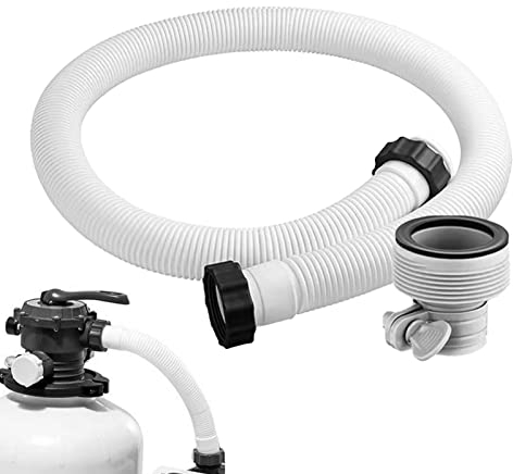 Tubo flessibile per pompa per filtro a sabbia per piscina | Sostituzione del tubo di collegamento compatibile con pompe per filtri a sabbia in-tex da 59 pollici e sistemi di acqua salata