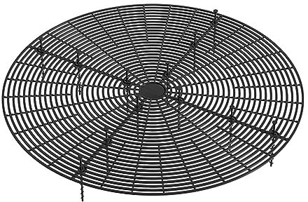 Folpus Couvertures de Fleurs Découpables, Couvertures de Pots de Plantes, Couverture de Protection de Grille pour L'extérieur, Noir 52cm