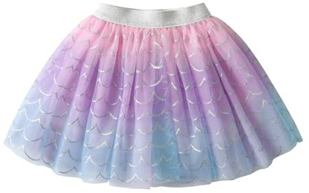 DXTON Mädchen Röcke Tulle Tanz Ballettrock Prinzessin Kostüm Kinder Mädchen Tüllrock Ballett Skirt SK267 4-5 Jahre