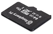 Raspberry Pi® SC1629 microSD-Karte 64GB A2 Application Performance Class
