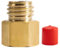 1 Stück CO2 Zylinder Adapter für Quooker Cube, Zylinder Wandelt Adapter, Gewinde Wandelt Den Adapter, Messing Quooker Adapter, geeignet für Sodasteam TR21-4 umgewandelt für Quooker Cube Tank (TR21-3)