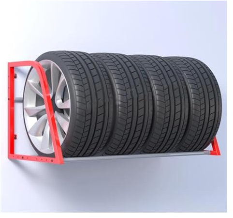 SaryEdge Supporto per Pneumatici da Garage, Supporto per Pneumatici da Parete per Garage, Supporto per Pneumatici Invernali (