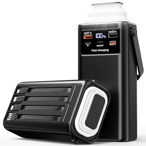Power Bank Solare 90000mAh: 35W PD 3.0 A USB C Powerbank Ricarica Rapida con 7 Port (4 USB & 2 Type-c), 15W Ricarica Wireless, Spie luminose a LED, Torcia, Caricatore Portatile con Smartphones