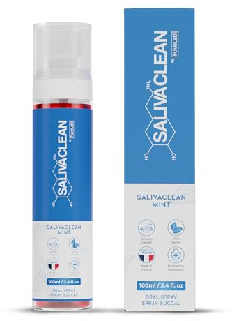 SalivaClean Spray Bucal Anti-THC 100 ml Menta – Detox y Limpiador de Saliva