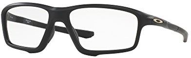 Ray-Ban Herren 0OX8076 Brillengestelle, Braun (Satin Black), 55