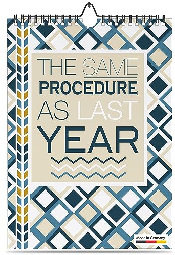 OfficeTree Bastelkalender 2025 A5 - Kalender 2025 selber gestalten - Kalender ohne Jahreszahl - Immerwährender Fotokalender 2025 zum Selbstgestalten - Kalender basteln Bastelkalender A4 immerwährend