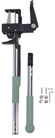 Qcwwy Extractor de Malezas, Herramienta de Desmalezado Liviana y de Mango Largo, Fácil de Cultivar, Extractor de Malezas Manual para Jardinería, Herramienta Removedora de Malezas