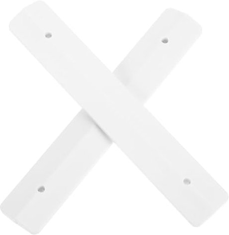 NAMOARLY 2pcs Pegboard Accessories Plastic Connectors Wall Organizer Hanging Tools White for Garage Kitchen Storage