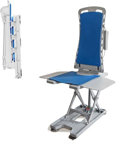 HZWJD Bath Seats for Adults Elderly,Bathtub Lifts,Lightweight Reclining Bath Lift Chair,Easy Clean,Support up to 300 LBS,For Home Elderly Lift A