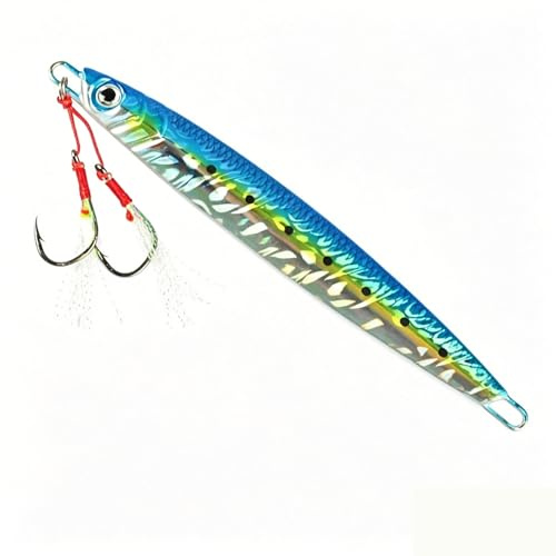 TABKSOLA Långkast havsfiskedrag, 12 cm/50 g långkast pencilbete, konstgjort drag, sjunkande havsfiskbete.