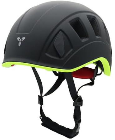Wsymxuo Casco de Alpinismo Extremadamente Ligero Ajuste Firme Protección Personal Ventilación Múltiple Equipo Al Aire Libre para Escaladores, Montañistas