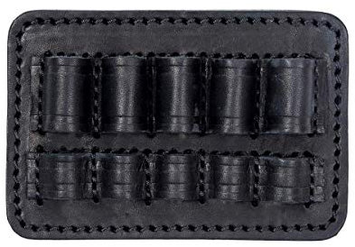 VlaMiTex J28 Patronenetui Echt-Leder .308 Win kal. offen schwarz