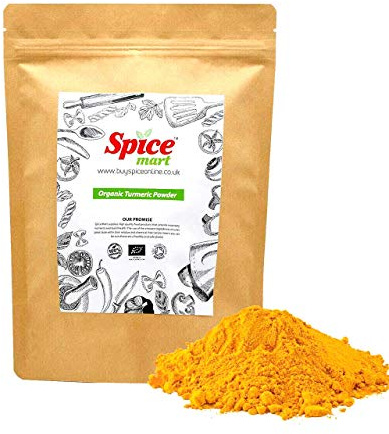 Organic Turmeric | Tumeric Powder Premium Quality Free P&P Certified by Soil Association 50g-1.9kg (200g)