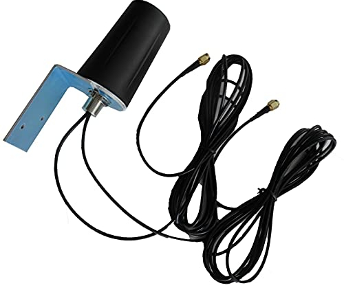 TK Star LTE 5G 4G MIMO 2 x 3m SMA Antenne Außenantenne kompatibel mit Router HTC 5G HUB, FritzBox 6850 5G, Huawei 5G CPE Pro 2, D-Link DWR-2010, passend zu Nighthawk M5, Huawei E6878 5G
