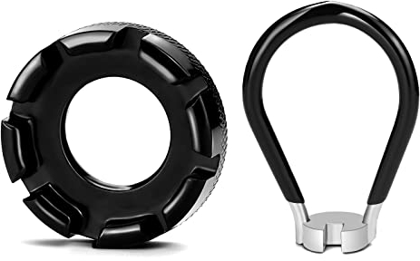 Homord Speichenschlüssel Fahrrad aus Stahl, Speichenspanner - Nippelspanner 6 Größen 10-15 Gauge Spoke Tool für Fahrrad, Bike