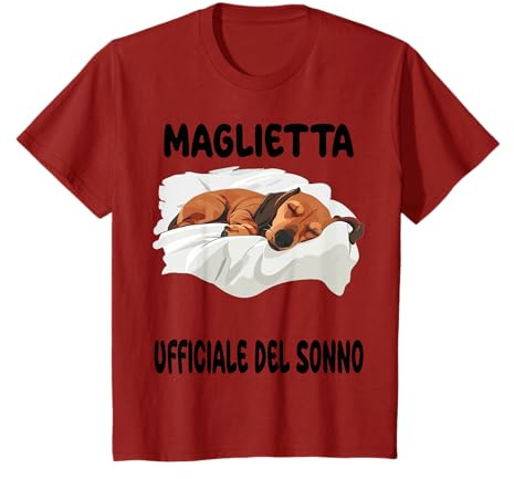 Pigiama da Notte Ufficiale con Bassotto Doxie Dog Maglietta