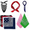 6 Stück Bandana, Bandana Herren, Bandana Damen, 55 x 55 cm Kopftuch Herren, Nickitücher Kopftuch Halstuch Männer, Kopftuch Damen, Headwear/Haar Schal Ansatz Handgelenk Verpackungs Band Kopf Bindung