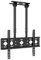 Soporte de techo para TV – Soporte de TV ajustable, soporte de TV de doble polo inclinable para televisores de 40 a 85 pulgadas, montaje en techos, máximo 600 x 400 mm,